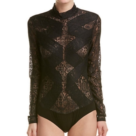 BCBGMaxAzria Tops - BCBGMaxAzria Bodysuit